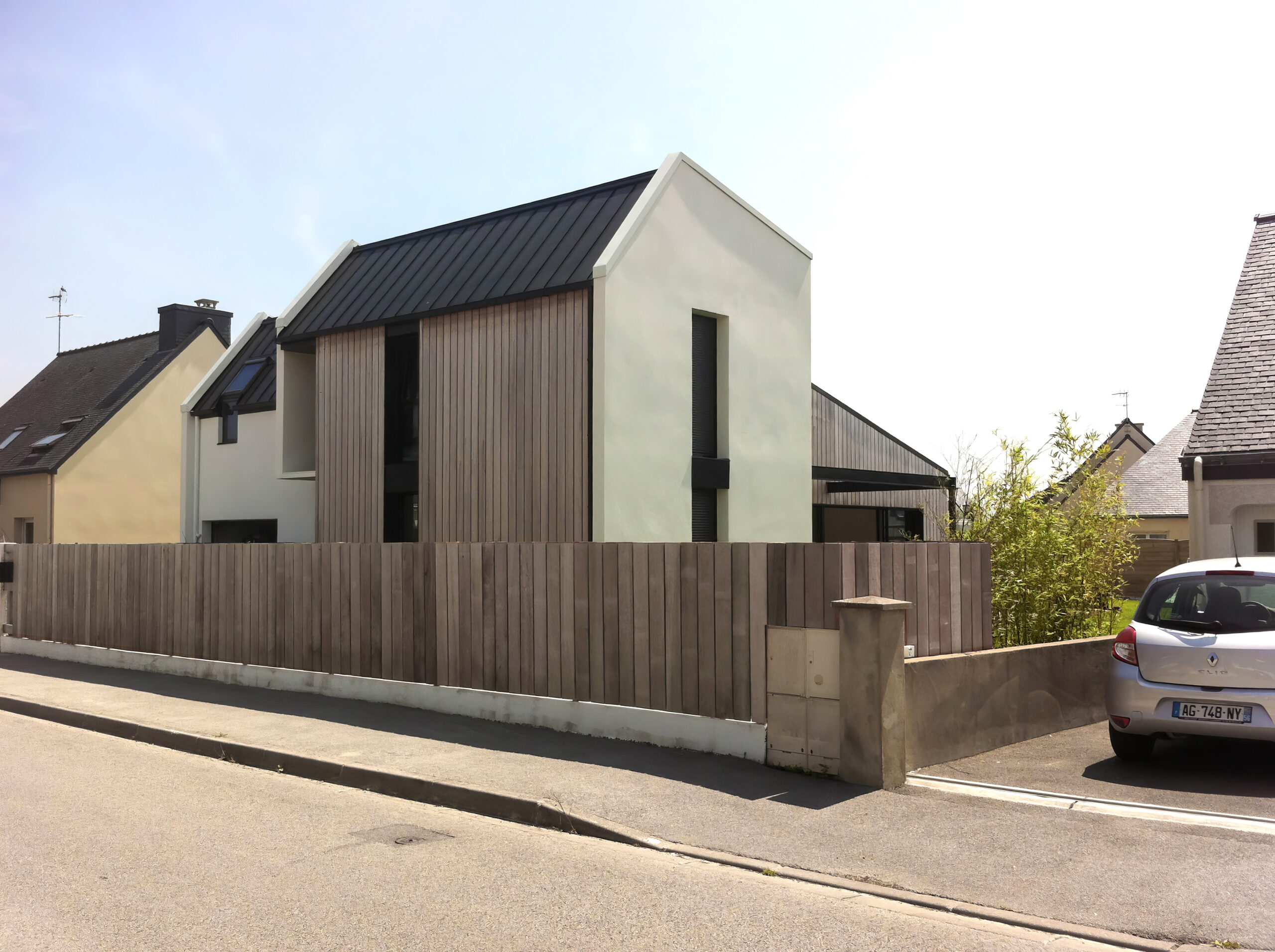 Construction de maison en lotissement dans le Morbihan