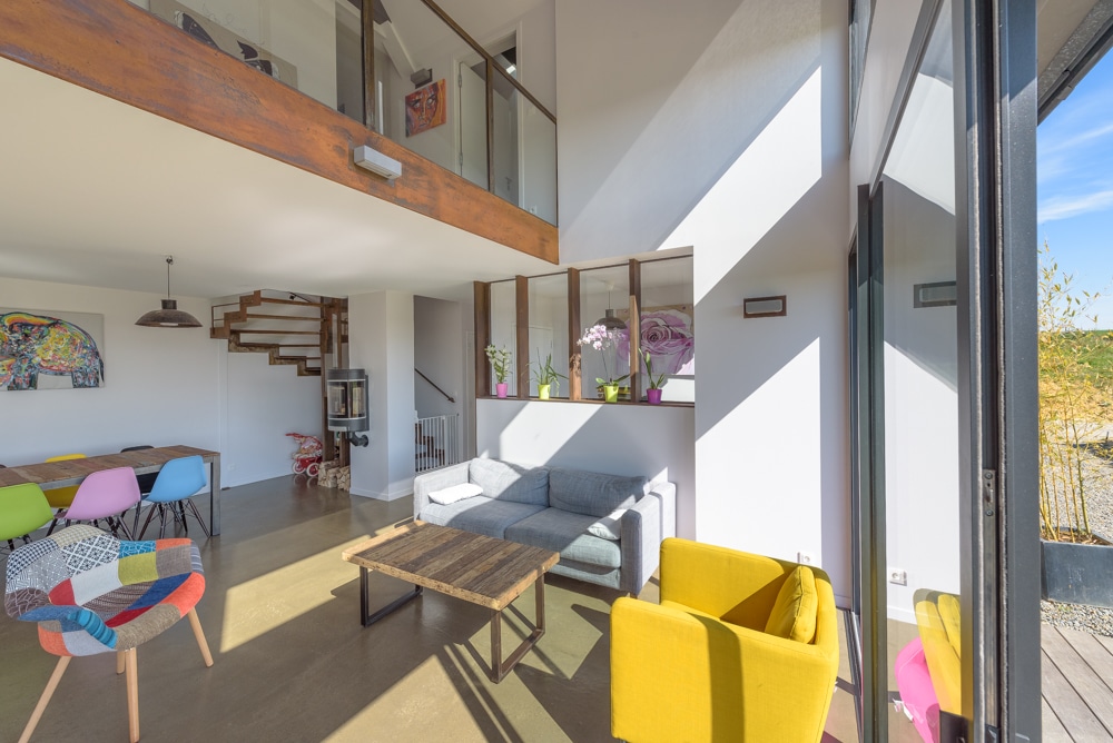 aménagement de maison et redistribution des espaces