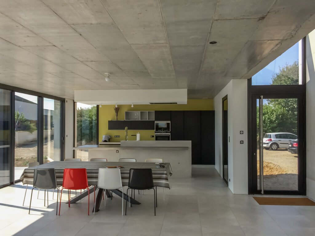 construction d'une maison de vacances dans le Finistère